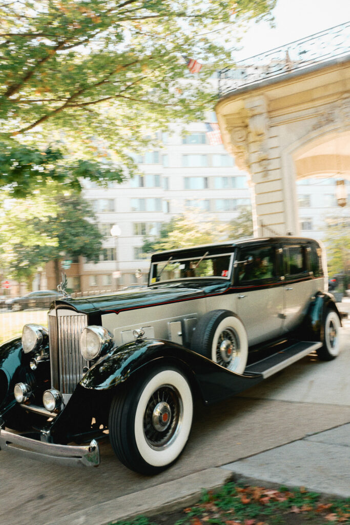 A limo at the Perry Belmont House