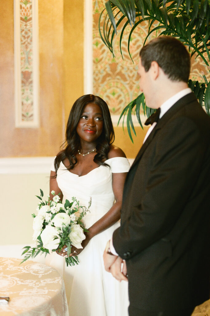 A Union Station wedding couple has their ceremony in Washington DC